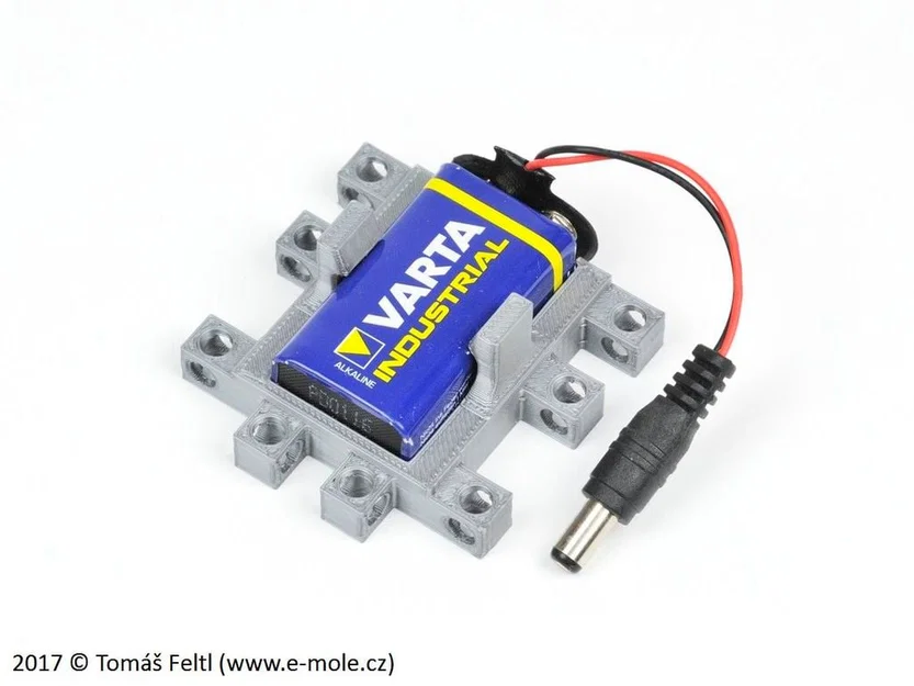 MOLEBOX: Bộ giữ pin 9V - Image 1