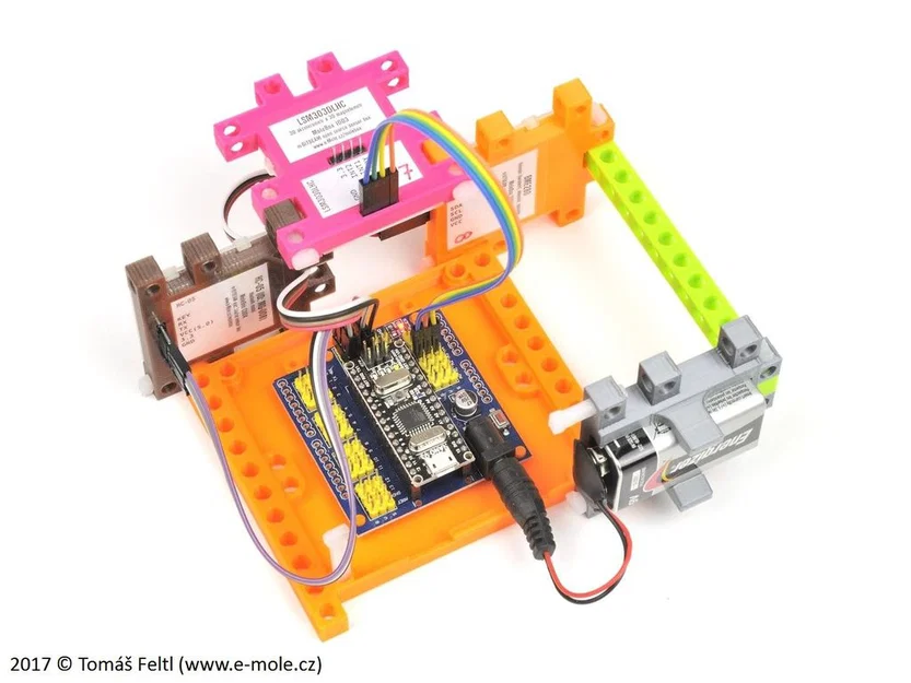 MOLEBOX: Bộ giữ pin 9V - Image 2