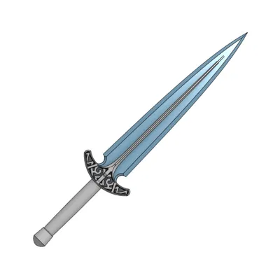 Dagger thép Skyforge từ Skyrim