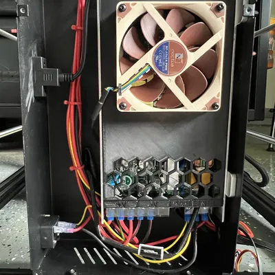 Ender 5 Plus Meanwell RSP-500-24 92mm Noctua Fanp