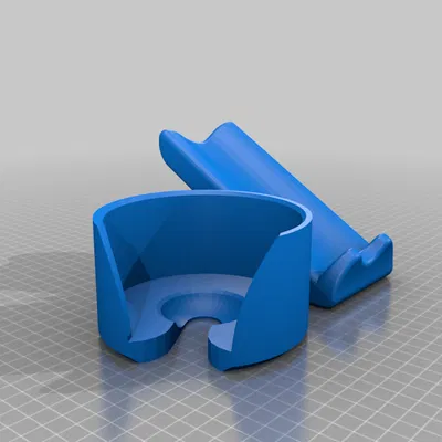 Chai rượu và giá đỡ kính