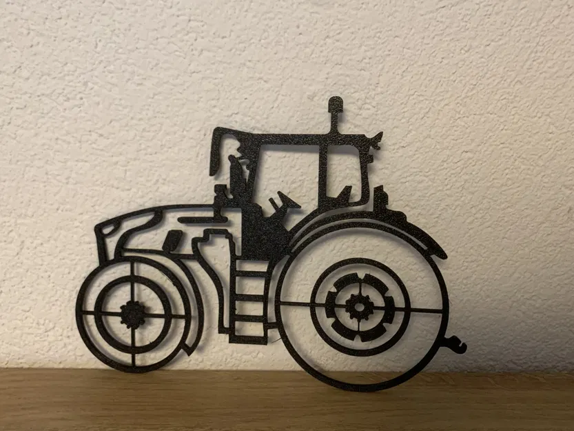 Fendt 728 Gen 7 Silhouette Wall Art - Image 1