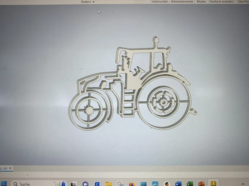 Fendt 728 Gen 7 Silhouette Wall Art - Image 2