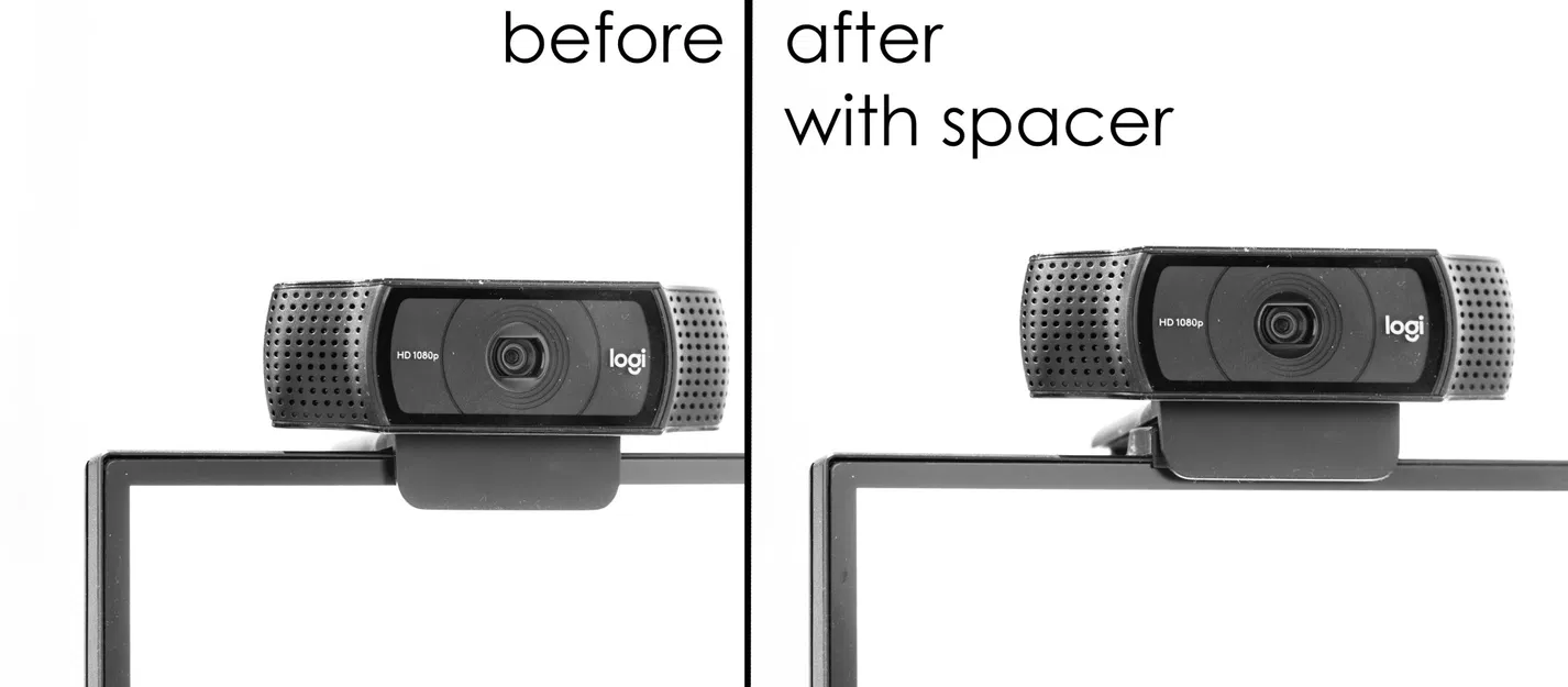 Logitech C920 Spacer cho Dell Monitor - Image 1