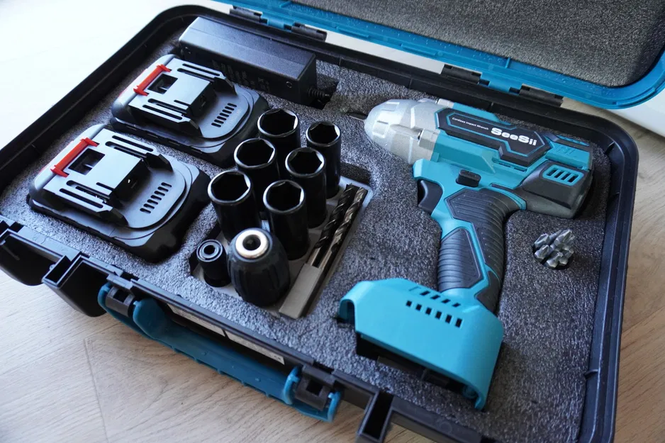 Seesii Impact Wrench - Bộ dụng cụ tổ chức trường hợp - Image 1