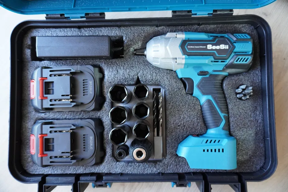 Seesii Impact Wrench - Bộ dụng cụ tổ chức trường hợp - Image 2