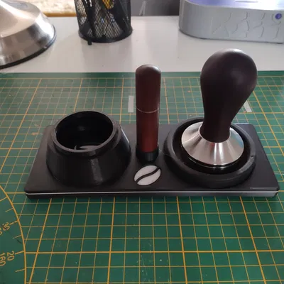 Espresso dùng phễu, công cụ phân phối và giá đỡ giả mạo