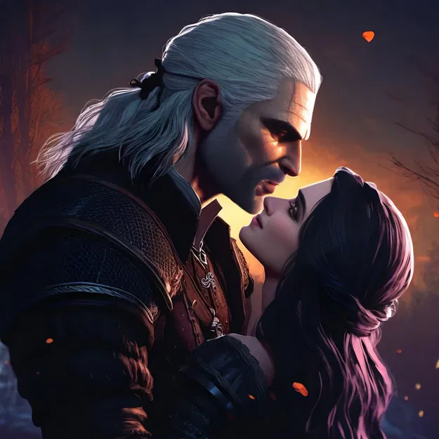 Glem và Yennefer (The Witcher) - Bản in Hueforge - Image 2