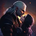 Glem và Yennefer (The Witcher) - Bản in Hueforge - Thumbnail 2