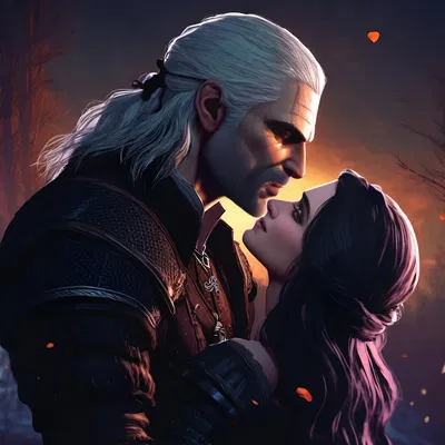 Glem và Yennefer (The Witcher) - Bản in Hueforge