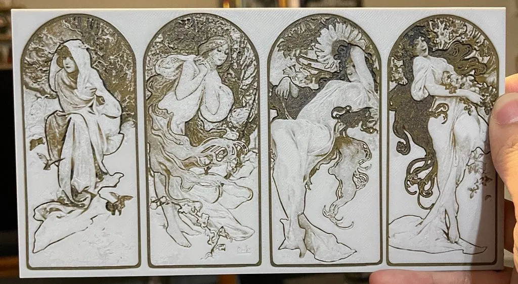 Các mùa - in hueforge - Image 1