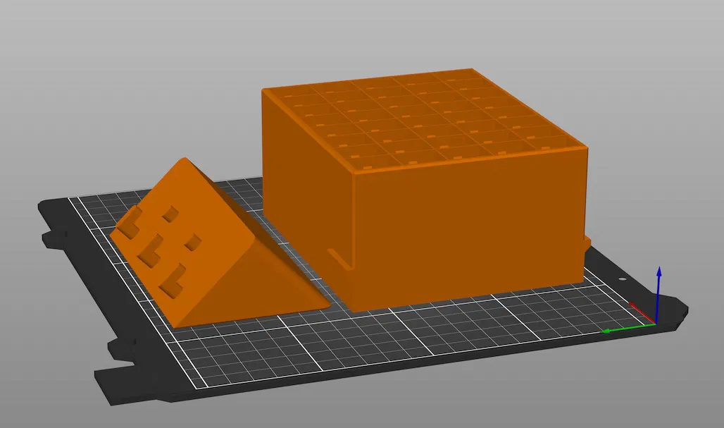 Hộp phân loại điện tử với IKEA Skadis Mount - Image 3