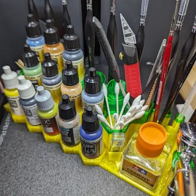 Vallejo Paint, Airbrush, Tools and Brush