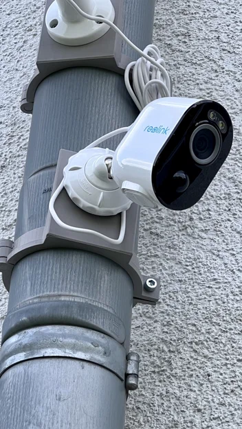 ReoLink Argus 3 Camera + Giá treo bảng điều khiển năng lượng mặt trời cho ống thoát nước mưa - Image 1