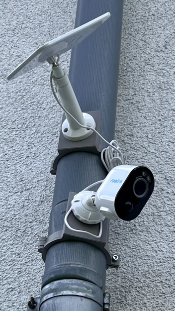 ReoLink Argus 3 Camera + Giá treo bảng điều khiển năng lượng mặt trời cho ống thoát nước mưa - Image 2