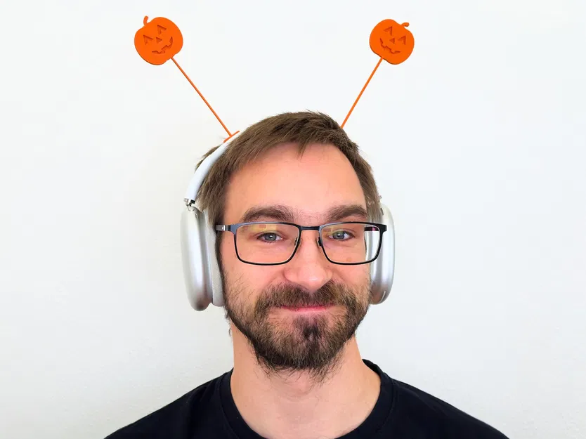 Airpods Tệp đính kèm Max - Pumpkins - Image 2