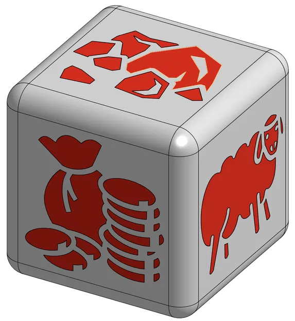 Dice cho "The Settlers of Catan Dice Game" (The Settlers of Catan) - Image 2