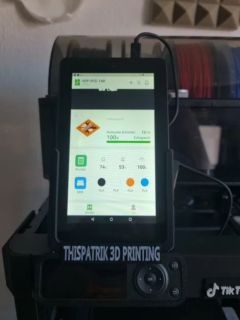 Người giữ máy tính bảng 7 inch Bambu Lab P1P (Fit Fit Amazon Fire 7) - Image 1