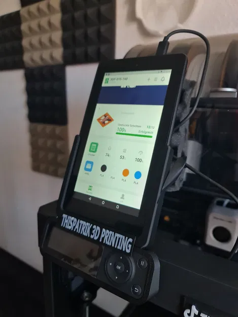 Người giữ máy tính bảng 7 inch Bambu Lab P1P (Fit Fit Amazon Fire 7) - Image 2