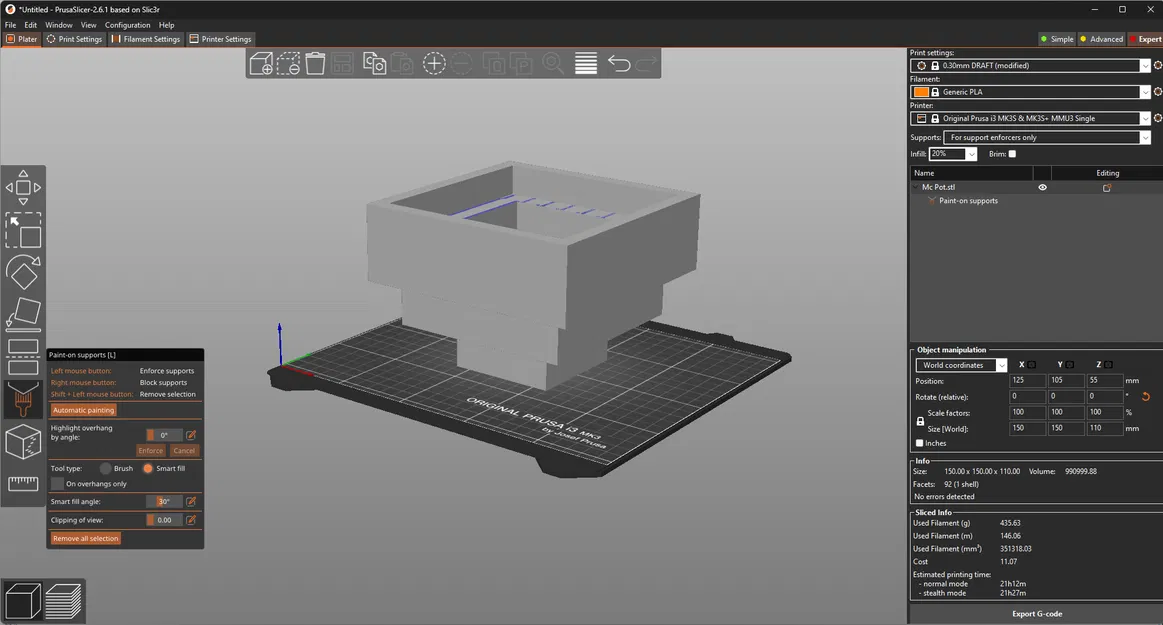 Nồi hoa minecraft - Image 1