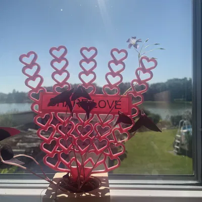 Hỗ trợ cấp bậc/hỗ trợ cho thực vật 200mm Thiết kế tình yêu