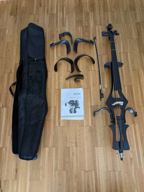 Harley Benton HBCE 990BK Cello Wings - Image 1