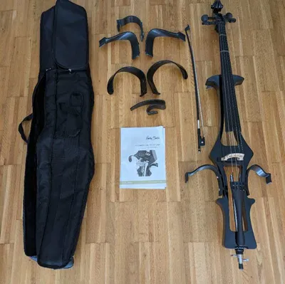 Harley Benton HBCE 990BK Cello Wings