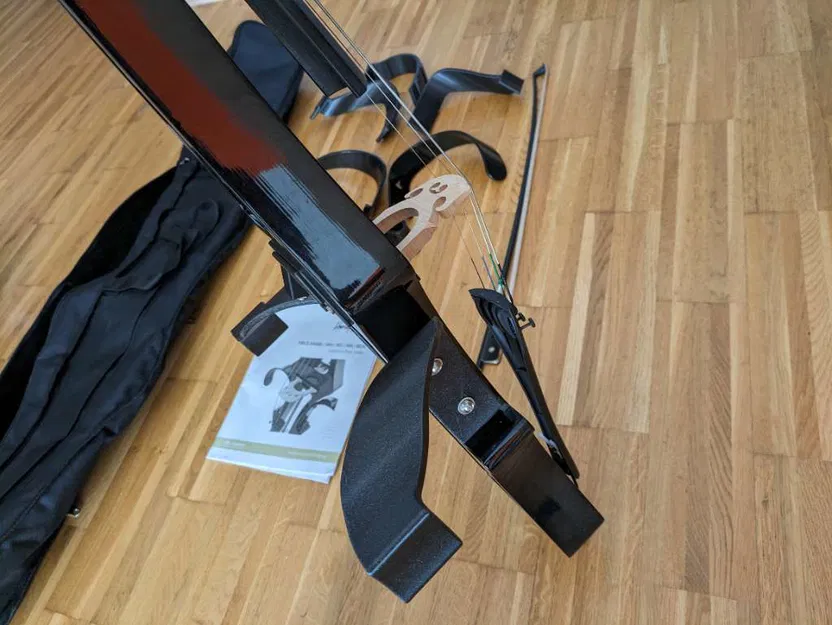 Harley Benton HBCE 990BK Cello Wings - Image 4