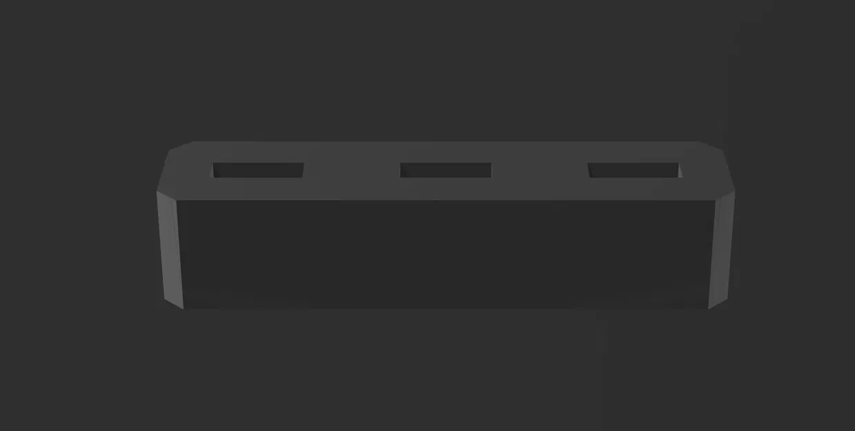 Người giữ khe ba USB in 3D - Image 1