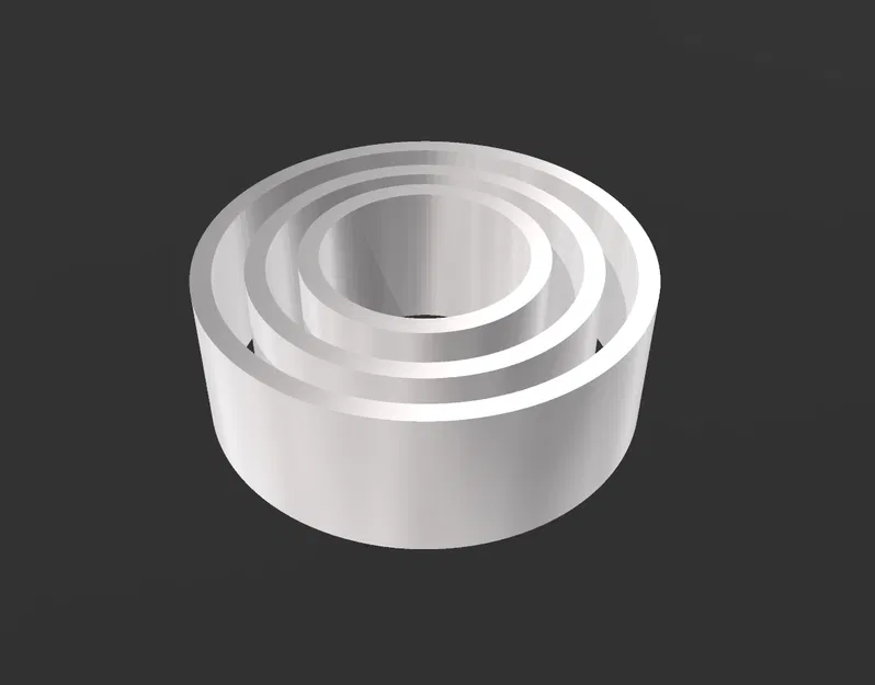 Bộ cắt Cookie Vòng tròn in đa năng đa năng đặt ba kích cỡ 2-4 inch - Image 2