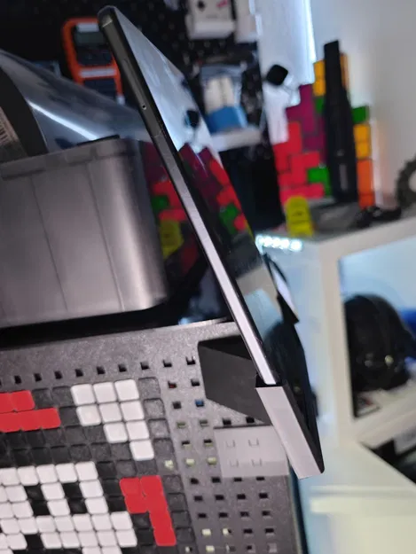 Samsung Galaxy Tab S7 Lite SM-T 220/225 Bambulab P1P Pegboard Mount - Image 2