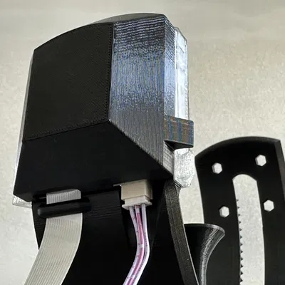 OpenScan Mini Arducam IMX519 Gắn kết và nắp sau