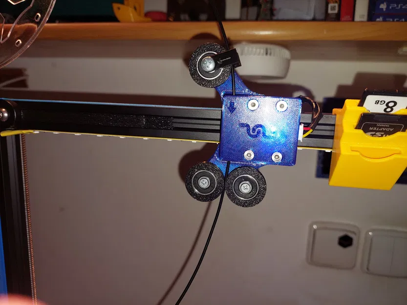 Filament Run Out cảm biến Top Mount and Guide - Image 2