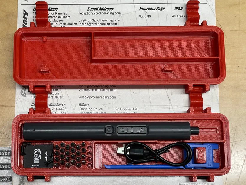 Temu Precision Electric Ticktriver TOPTING CASE - Image 1