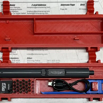 Temu Precision Electric Ticktriver TOPTING CASE