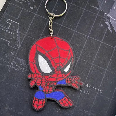 Keychain Người nhện - Tốt nhất với Bambu và AMS