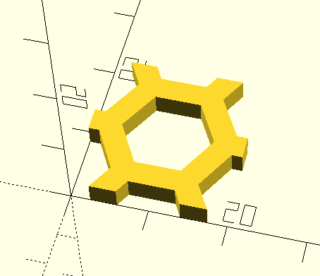 Thư viện Honeycomb Remix cho OpenScad - Image 3