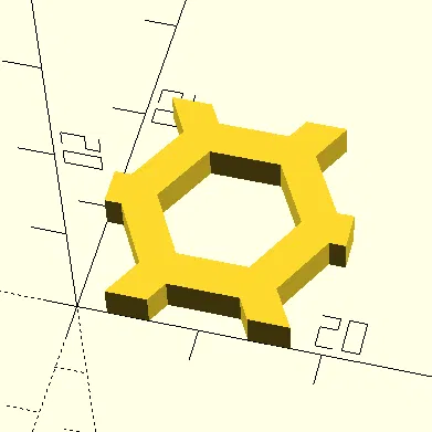 Thư viện Honeycomb Remix cho OpenScad