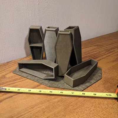 Trang điểm quan tài hoặc khay/tổ chức