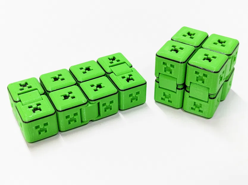 Minecraft Creeper Infinity Cube - Image 1