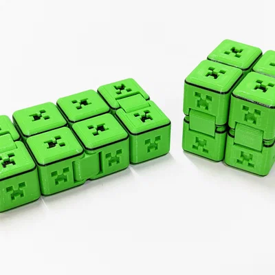 Minecraft Creeper Infinity Cube