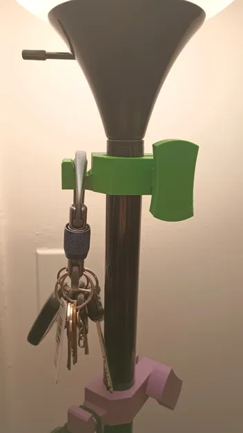 Móc kẹp đèn 1 inch với vít M16 - Image 2