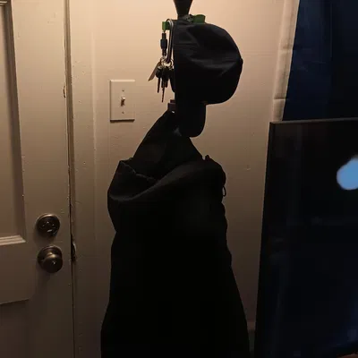 Móc kẹp đèn 1 inch với vít M16