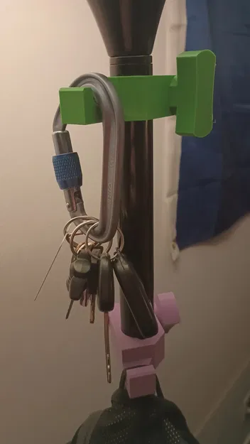 Móc kẹp đèn 1 inch với vít M16 - Image 5