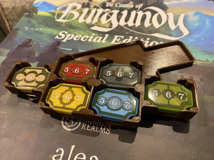Castles of Burgundy Bonus Gạch tổ chức - Image 4