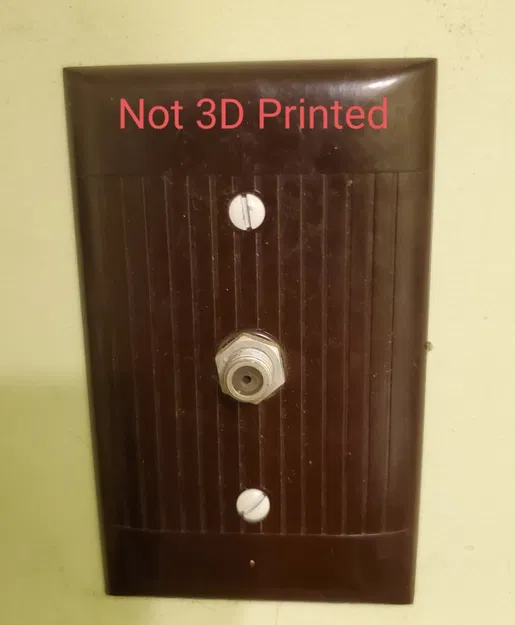 Bộ chuyển đổi tấm tường cáp đồng trục cho nắp - Image 2