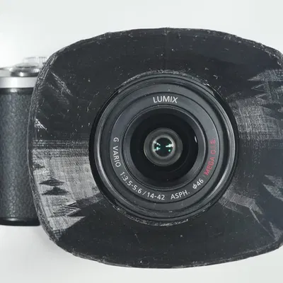 Hood ống kính có thể mở rộng cho Panasonic Lumix với ống kính 14-42mm F3,5-F5.6