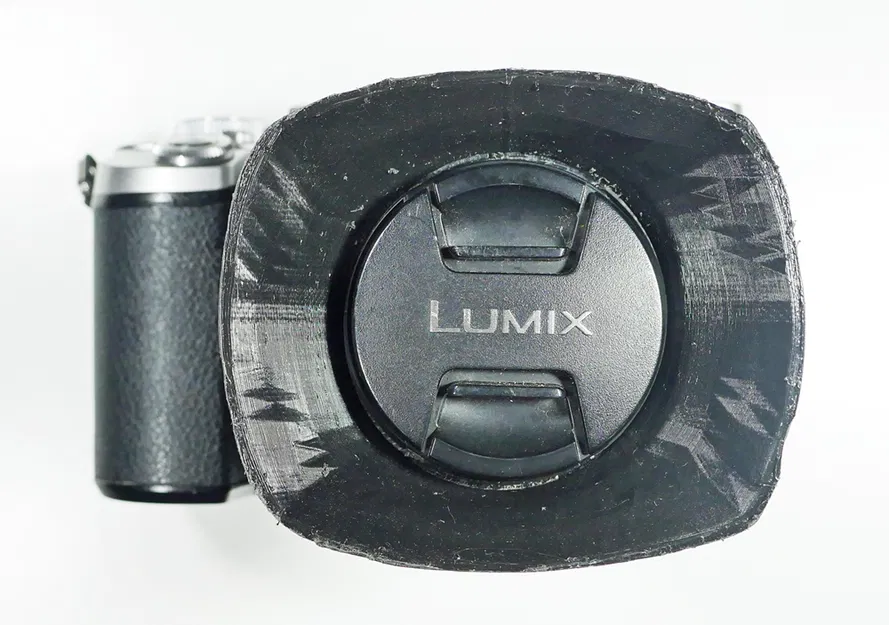 Hood ống kính có thể mở rộng cho Panasonic Lumix với ống kính 14-42mm F3,5-F5.6 - Image 3