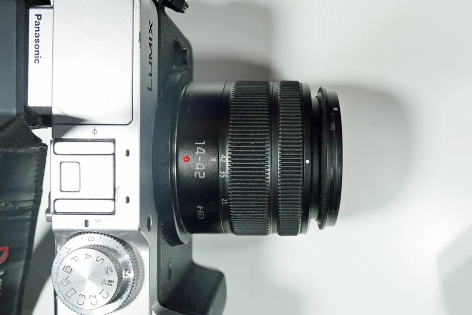 Hood ống kính có thể mở rộng cho Panasonic Lumix với ống kính 14-42mm F3,5-F5.6 - Image 8