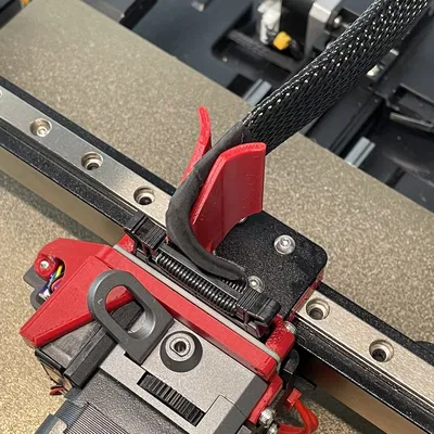 Sleek Sprite Extruder Ribbon Cáp giảm căng thẳng